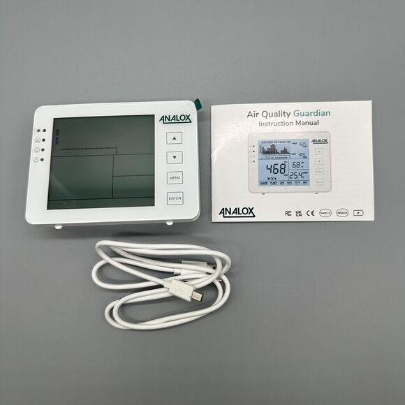 Analox Air Quality Guardian CO2 Indoor Air Quality Monitor - Picture 1 of 5